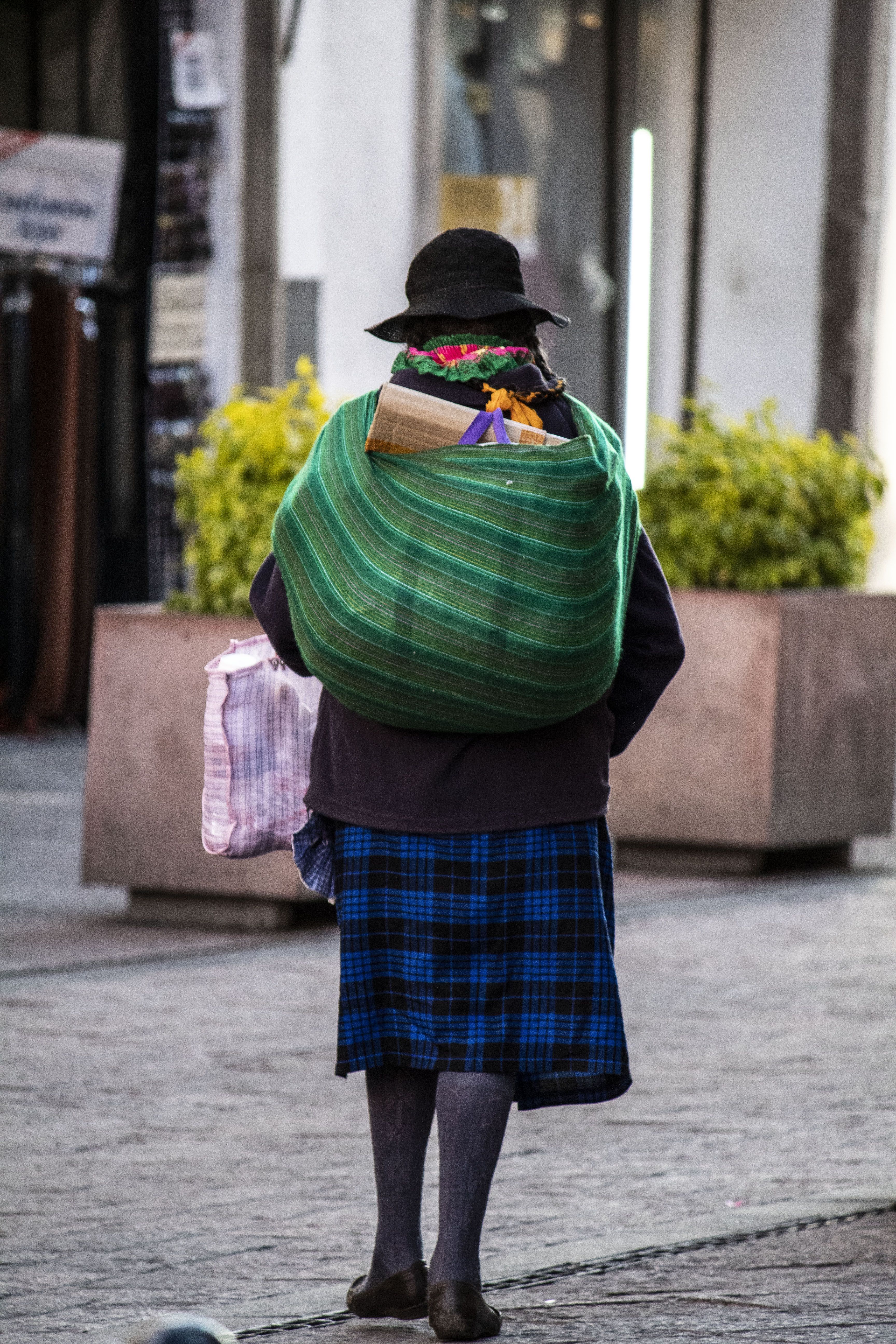Lady walking