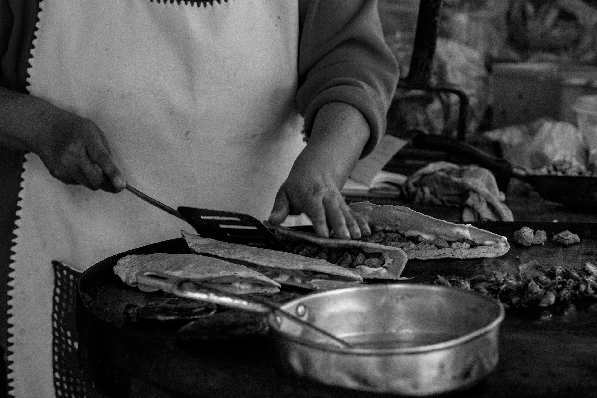 Street cooking